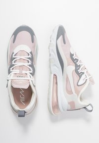 Nike Sportswear Air Max 270 React Sneakers Plum Chalk Summit White Stone Mauve Smoke Grey Vit Zalando Se
