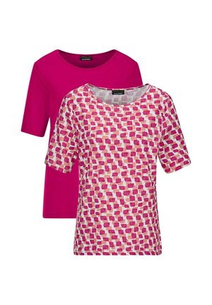 IM DOPPELPACK - T-Shirt print - pink pink patterned