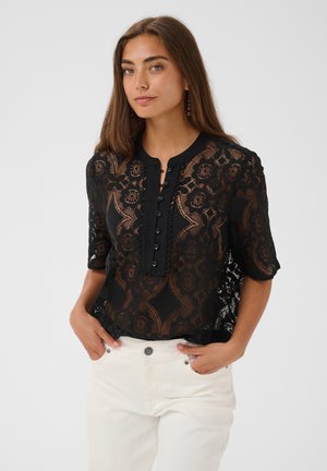 Culture, CULABRA SS BLOUSE - Blouse - black