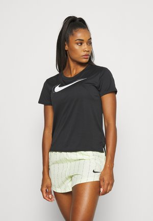 RUN - Print T-shirt - black/white