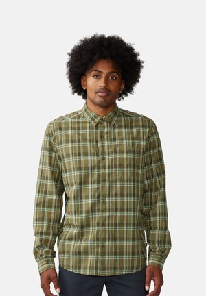 Mountain Hardwear, Camicia - combat green trailhead plaid