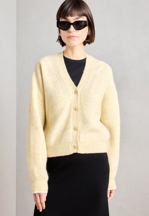 RELAXED CARDIGAN - Gilet - parsnip melange