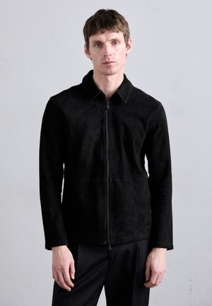 JONAH - Lederjacke - black