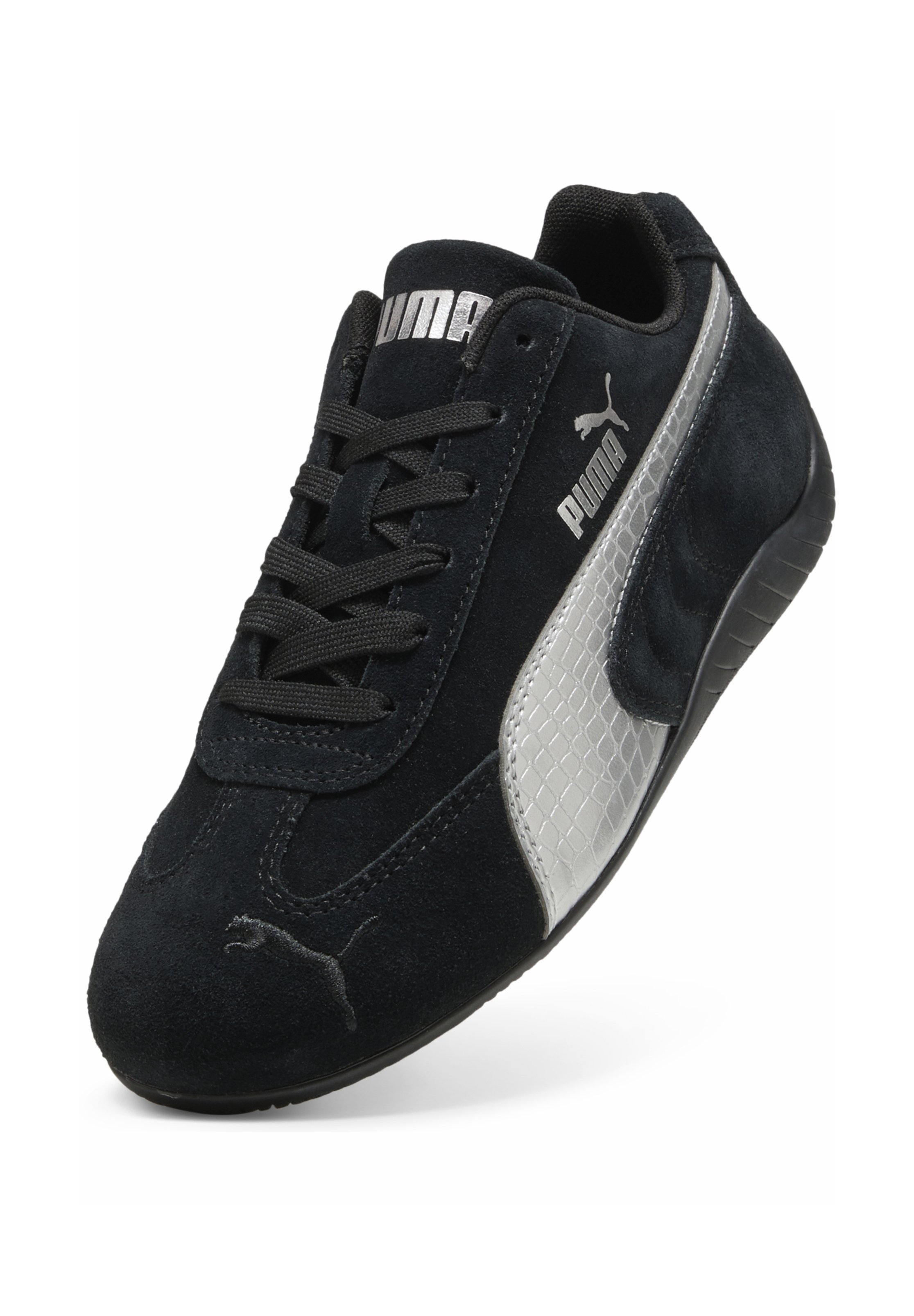 Puma SPEEDCAT METALLIC SAFARI JR - Zapatillas - puma black-puma