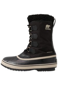 Sorel - 1964 PAC NYLON WP - Winter boots - black/ancient fossil Thumbnail Image 1