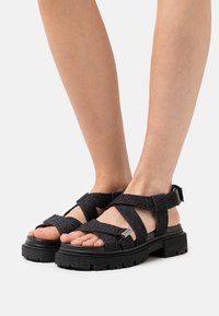 G-STAR XINVA DNM W - Platform sandals - black