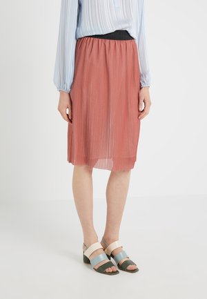 A-linjekjol - dark red