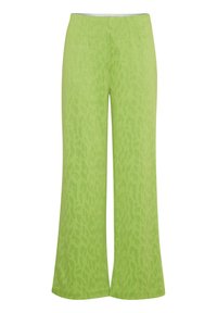 IHKate - Stoffhose - greenery leo jacquard