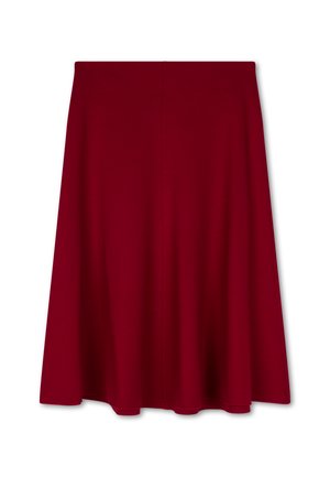 SUSANNE  - A-lijn rok - rumba red