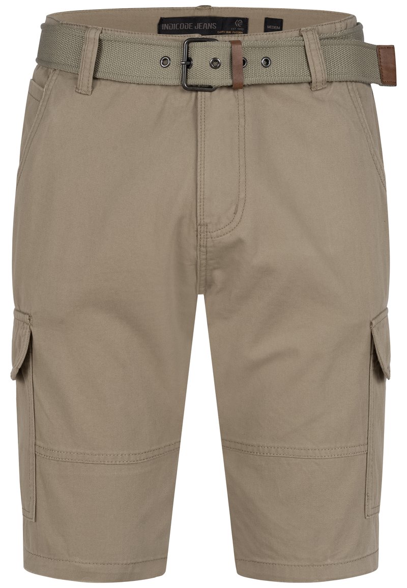INDICODE JEANS MONROE Shorts iron/olive Zalando