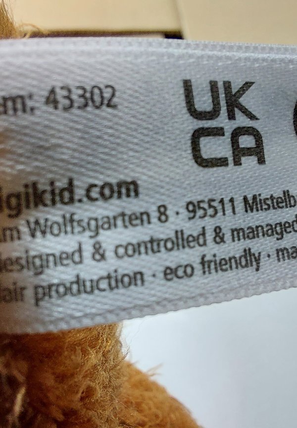 FAULTIER ACH GOOD! FAMILY & FRIENDS, BEASTS – Kuscheltier – braun