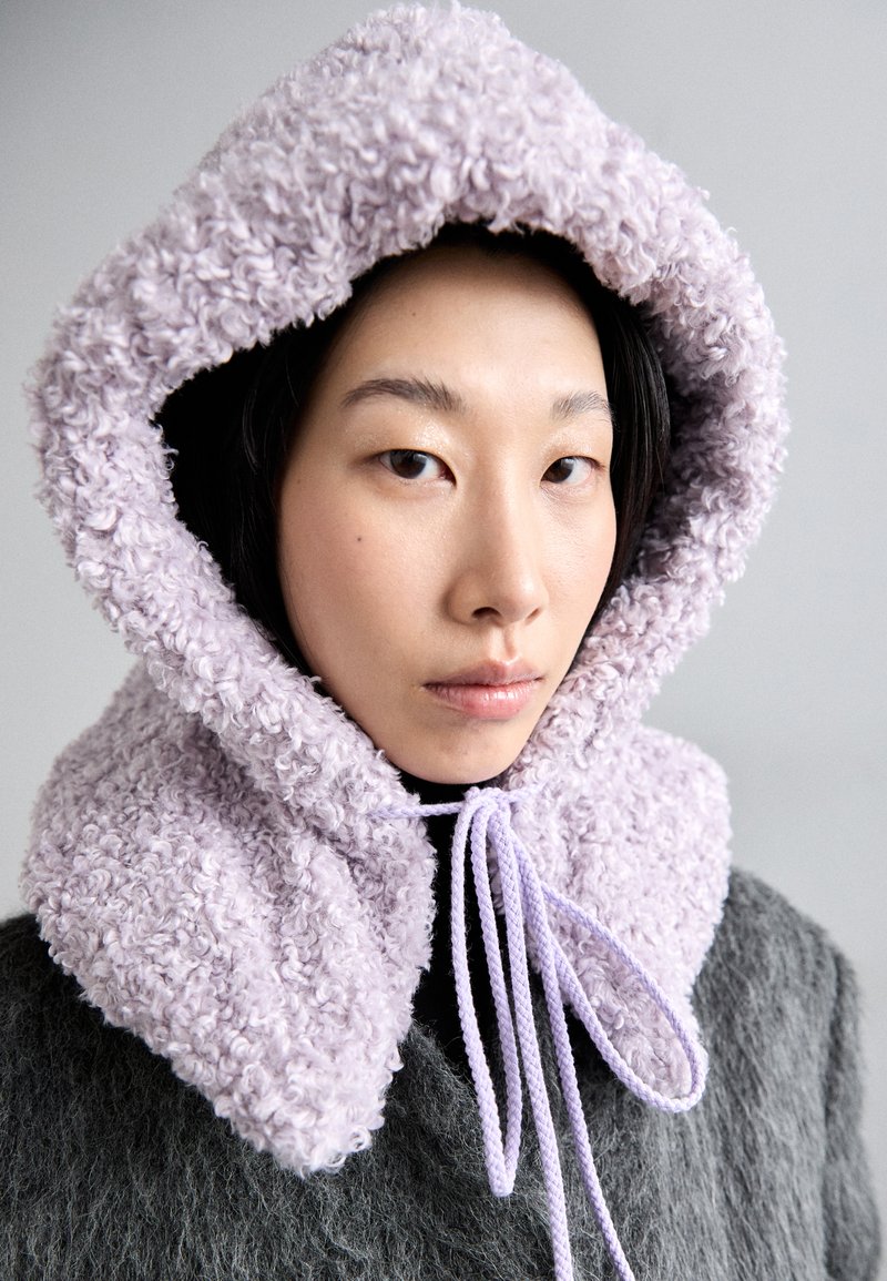 RUSLAN BAGINSKIY BONNET HAT - Σκούφος - lilac