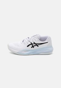 GEL RESOLUTION X CLAY - Clay court tennissko - white/black