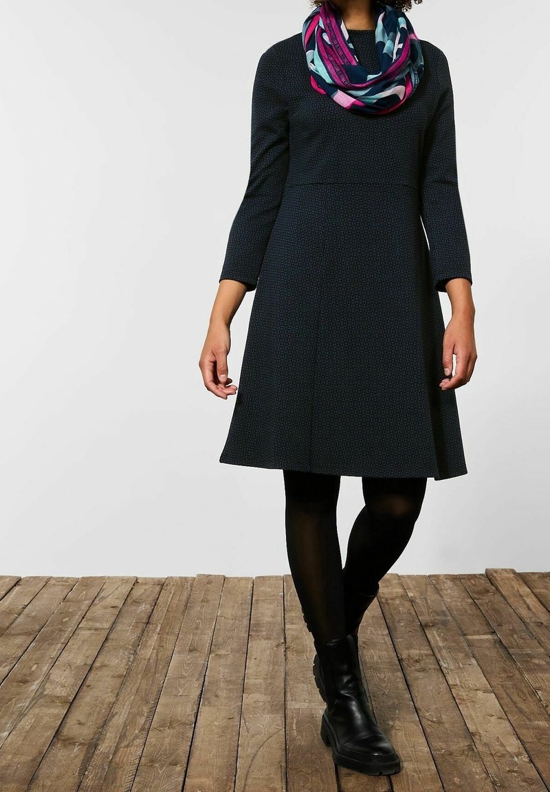 Street One Jersey dress - black - (Pre-owned) - Zalando.ie
