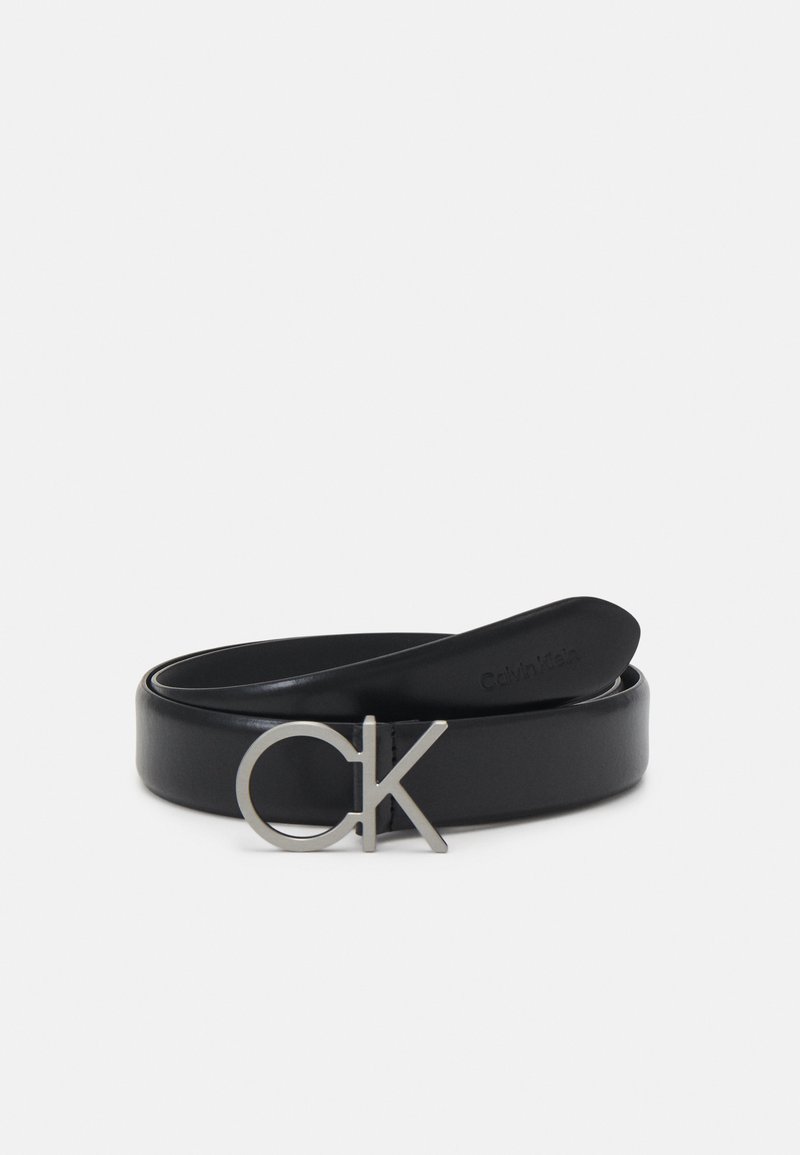 Calvin Klein - LOCK LOGO BELT - Pas - black, Povečajte