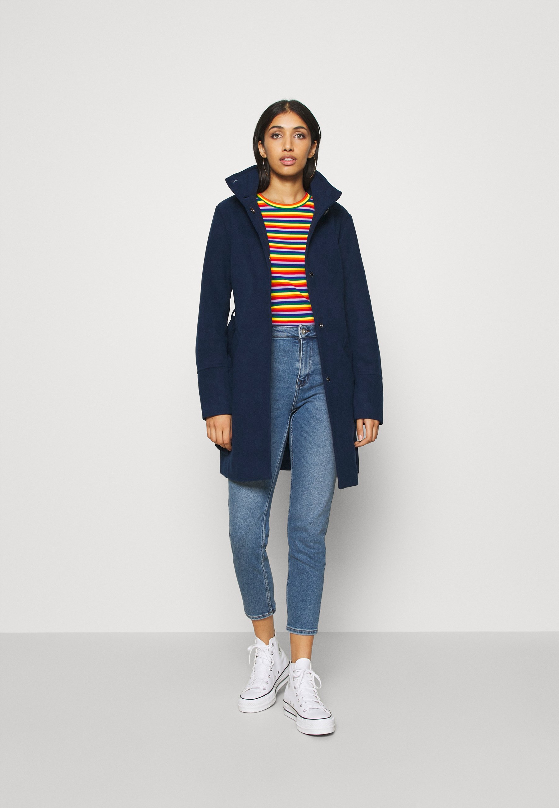 b.young BYCIRLA COAT Kåpe frakk peacoat Zalando.no b.young BYCIRLA COAT Kåpe frakk peacoat Zalando.no