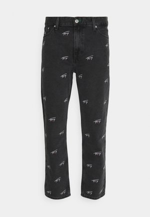 Vaqueros rectos - black denim