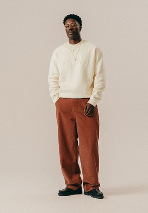 LOGO CREWNECK - Mikina - antique white