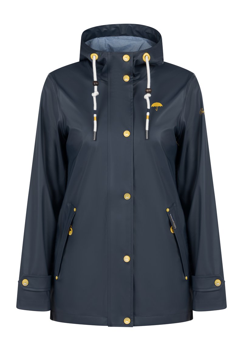 Schmuddelwedda Parka lichtblauw gemêleerd