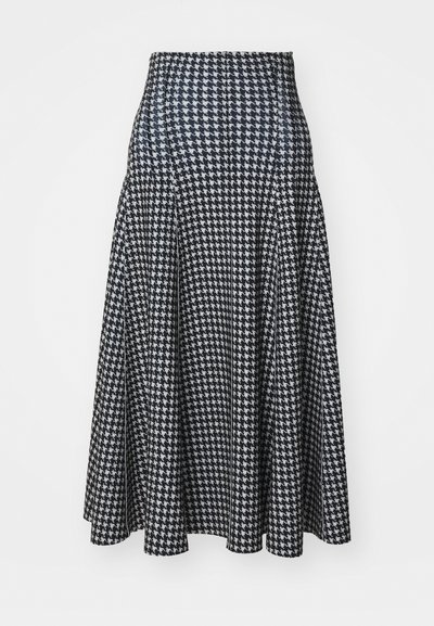 Norma Kamali GRACE SKIRT - Πλισέ φούστα - black