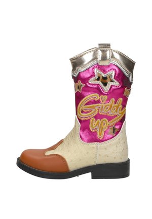 Cowboy-/Bikerlaarzen - goudkleur