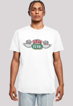 F4NT4STIC FRIENDS CENTRAL PERK SKETCH - Print T-shirt - white