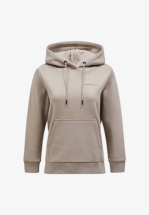 ORIGINAL SMALL LOGO HOO - Hoodie - beige