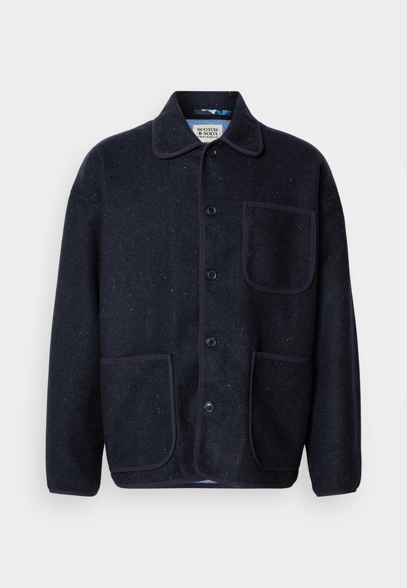 Scotch & Soda Lichte jas donkerblauw