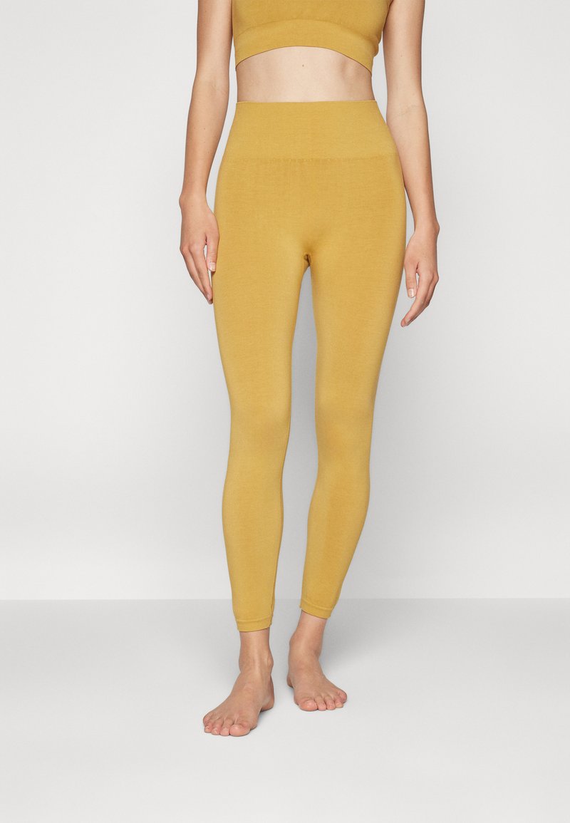 Yogasearcher ASA SEAMLESS LEGGING - Tajice - curry