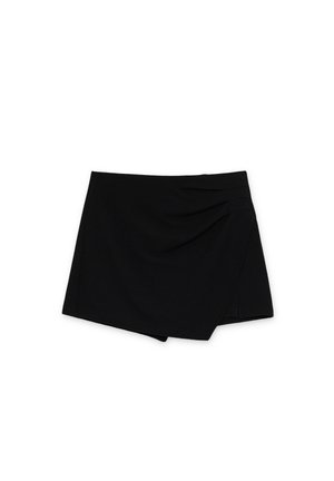 INSIDE, FALDA PANTALÓN MINI - Falda pantalón - black