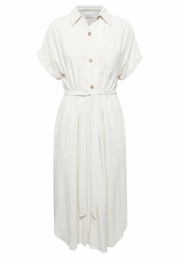 FRAtel - Shirt dress - birch melange2