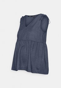 SOFIA TOP - Top - navy blazer