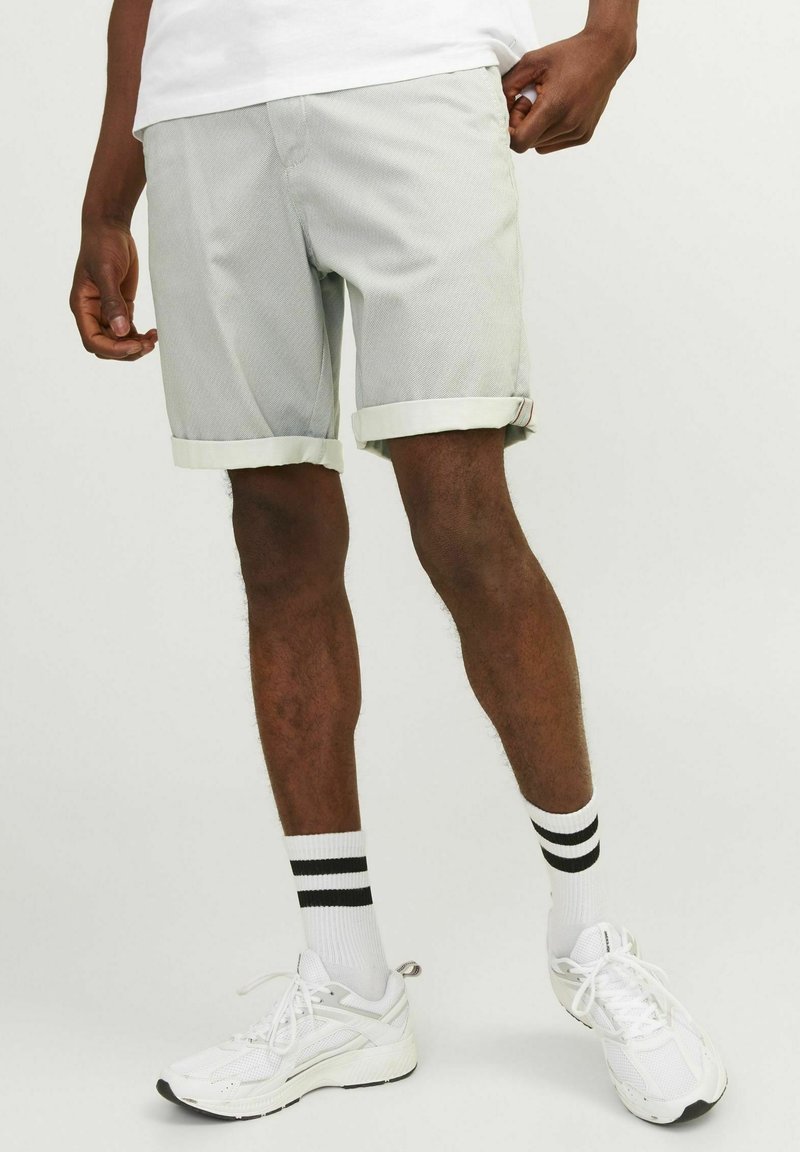 Jack & Jones JPSTBOWIE PRINTED - Shorts - oyster mushroom