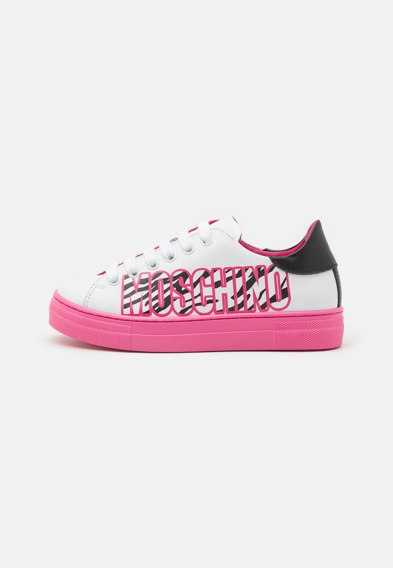 MOSCHINO - UNISEX - Sneakers - white/fuxia/black, Forstør