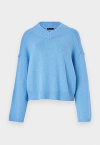 FAST CASHSOFT HIGH VNECK - Svetr - union blue