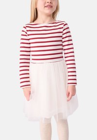 Petit Bateau ROBE  - Kjole - milk/amarante
