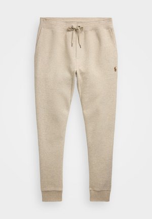 Polo Ralph Lauren DOUBLE KNIT JOGGING BOTTOM - Pantalon de survêtement - tuscan beige heather