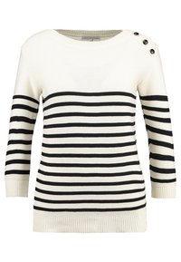 mint&berry Stickad tröja - white