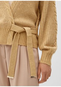 s.Oliver BLACK LABEL Chaqueta de punto - beige
