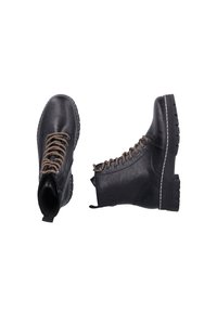 Rieker Bottines à plateau - schwarz