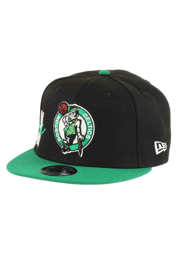 BOSTON CELTICS SIDEFONT 9FIFTY SNAPBACK  - Cap - schwarz