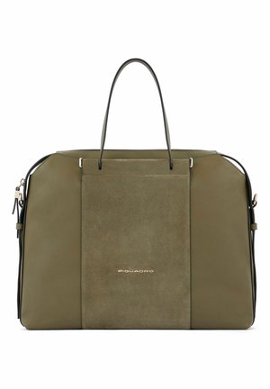 CARTELLA - Borsa a mano - verde militare