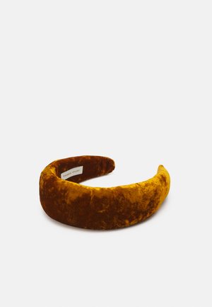 OVERSIZE HEADBAND - Hair styling accessory - ochre