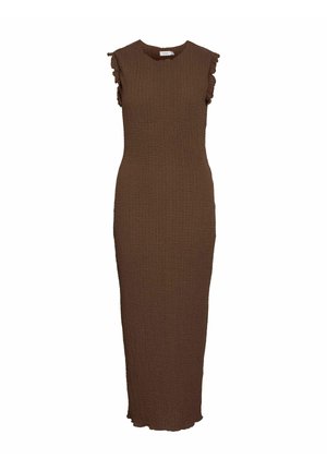 VILA, Midi VIMALMEN Sleeveless - Vabalt langev kleit - chocolate brown