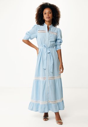 STRIPED - Maxi dress - sea blue