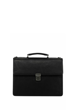 Jost GLASGOW BRIEFCASE 2C UNISEX - Aktentasche - black