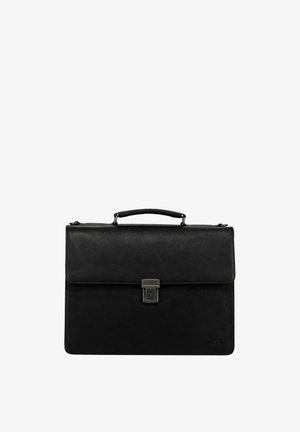 Jost, GLASGOW BRIEFCASE 2C UNISEX - Aktentasche - black