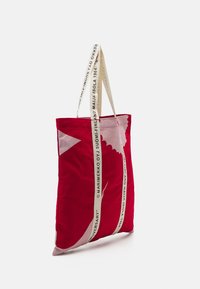 Marimekko CARRIER MIDI UNIKKO - Tote bag - red, light pink