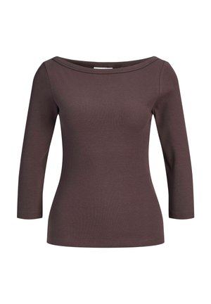 3/4 BOATNECK - Langarmshirt - seal brown
