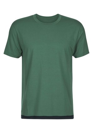 Calida KURZARM - Pyjamashirt - dark glen